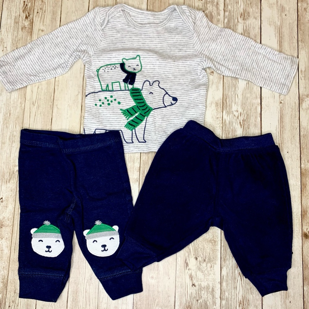 Carter’s Winter Outfit - Newborn Size/Newborn Baby